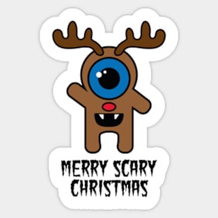 Merry Scary X-mas Sticker